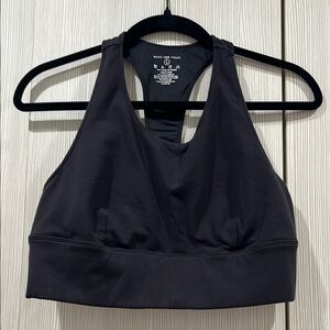 Italic | Aura Racerback Sports‎ Bra | Black | Large